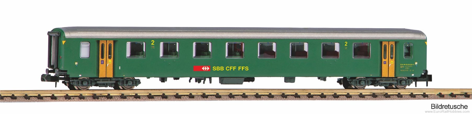 Piko 94379 SBB EW I, 2nd Class Passenger Coach