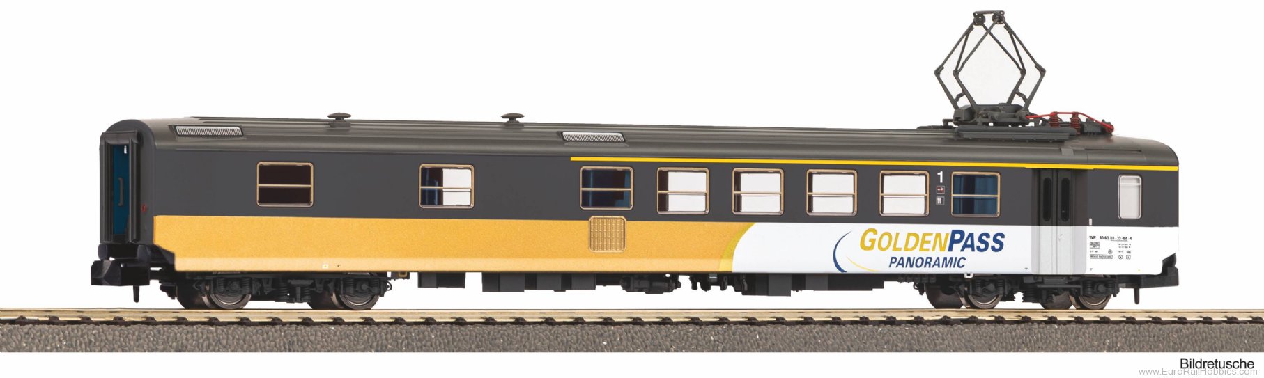Piko 94388 EW I 'Golden Pass' Restaurant Coach