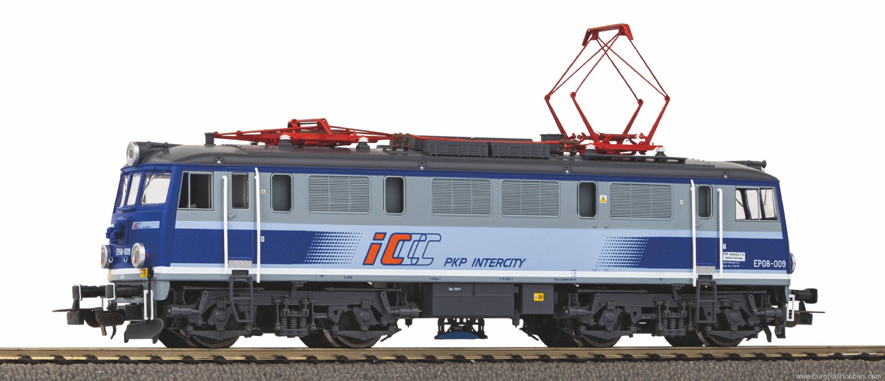 Piko 96384 Electric Locomotive EU07 PKP IC VI (DC Piko E