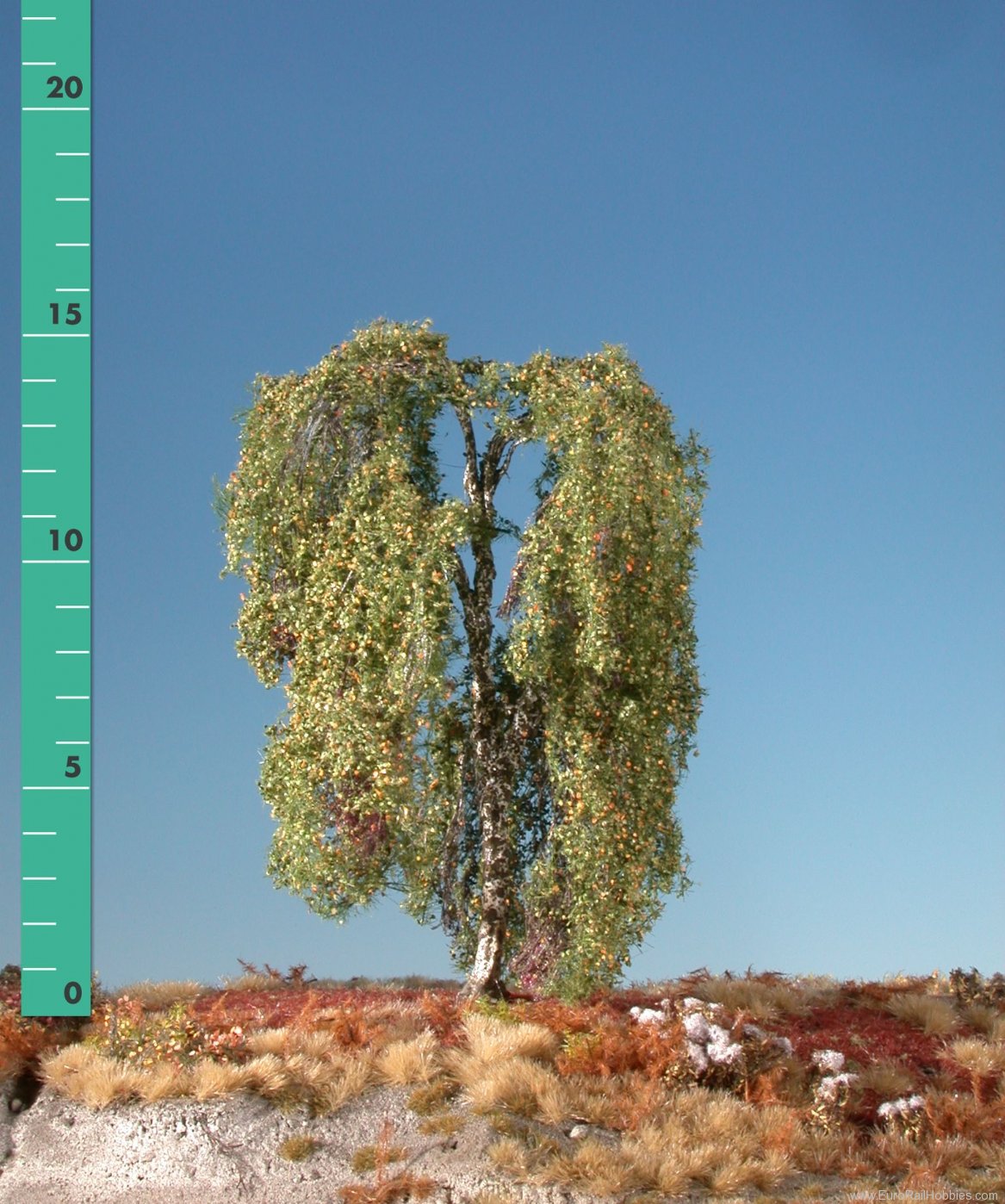 Silhouette Silflor MiniNatur 211-23 Weeping Birch Tree, Early Fall 10-13cm