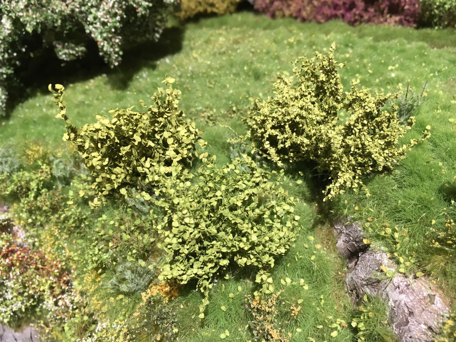 Silhouette Silflor MiniNatur 252-02 Shrubs Assortment, Green Mix 