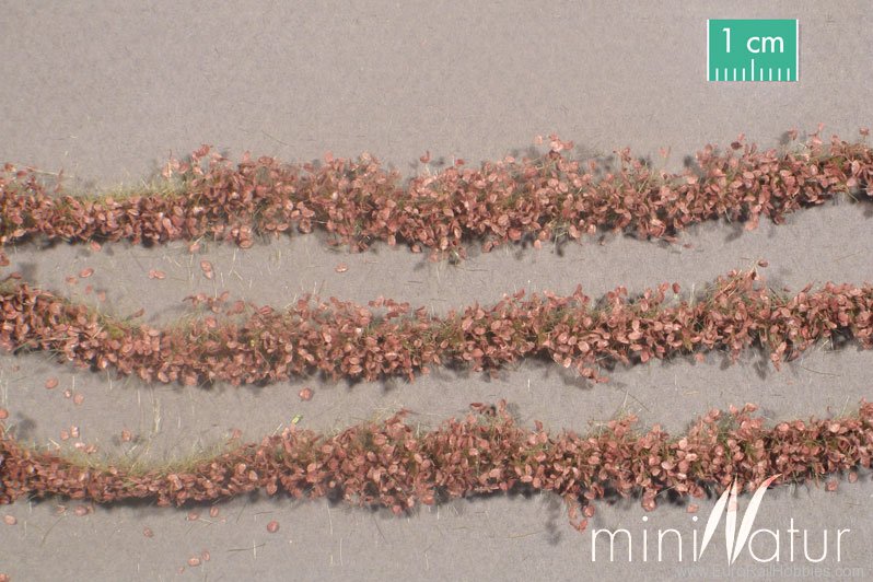 Silhouette Silflor MiniNatur 766-24 Agricultural strips with leaves, Late Fall   