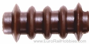 Sommerfeldt 851 Insulators, brown 4,5 x 9,6 mm (24 pieces) {#